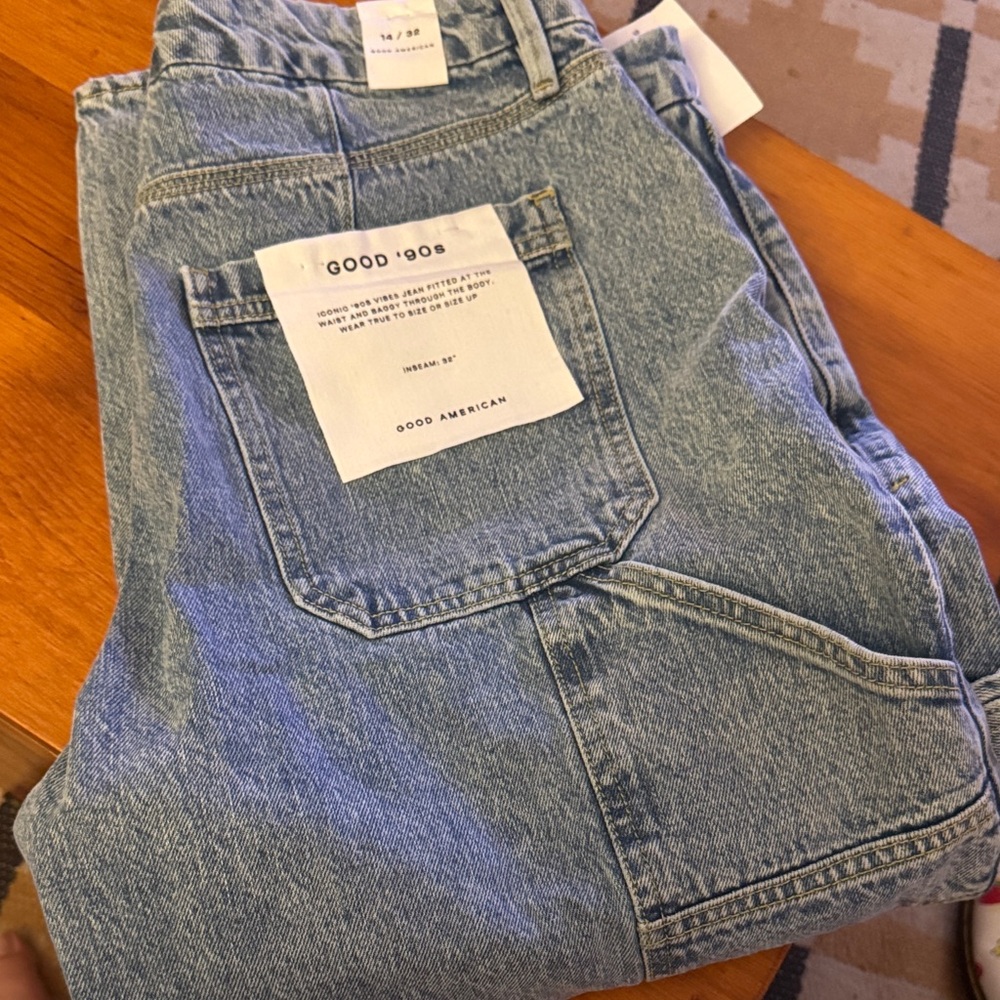 NWT Good American Good 90s Jeans
